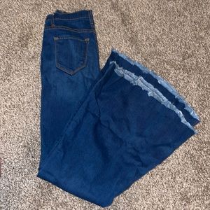 Bell bottom jeans